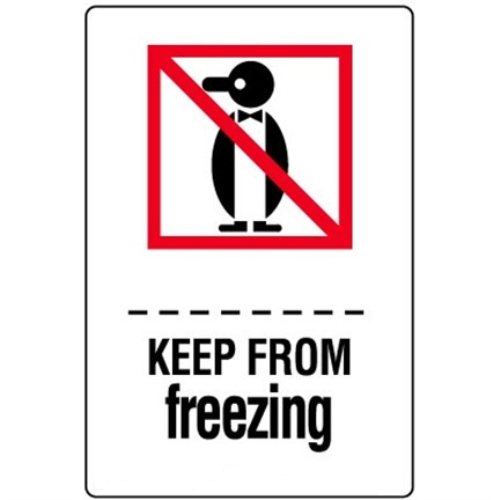 label keep freezing