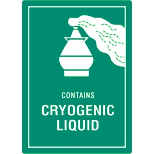 Cryogenic Liquid Labels