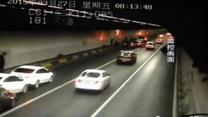 Accident in a tunnel in South Korea