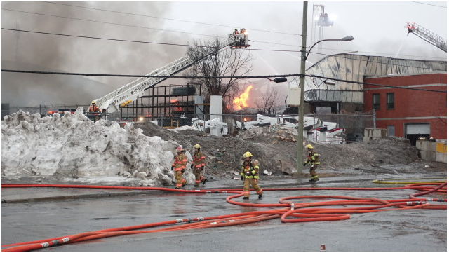 Incendie : une entreprise d’Anjou part en fumée