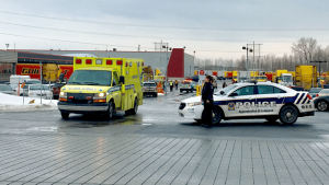 Déversement de matières dangereuses à Boucherville (Hospitalisation)